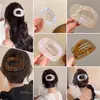 Accesorio para el Cabello Pinza Plana de Abalón para Mujer 2026 Nuevo Estilo Pinza de Pelo de Gama Alta para la Parte Trasera de la Cabeza Pinza de Pico de Pato Adorno para el Cabello Pinza para el Cabello