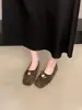 Bailarinas poco profundas de estilo retro francés con lazo para mujer, nuevo modelo de verano 2026, zapatos Mary Jane planos de cuero suave para uso en exteriores