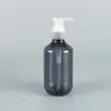 Botella de Plástico para Champú y Gel de Ducha Gris Boston 100-500ml Botella para Loción