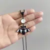 Comércio Exterior Transfronteiriço Colar com Pingente de Morcego Preto Gótico Pingente Preto Original Halloween Atacado