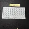 Almohadilla de Silicona Anticolisión, Almohadilla Hemisférica para Pies Altamente Transparente, Amortiguador de Partículas Anticolisión, Pegatina Silenciadora, Punto Adhesivo sin Rastro, Mitad para el Hogar