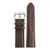 Adecuado para Smartwatch Huawei Gt4/Watch3 Correa de Cuero Marrón Correa de Cuero para Reloj de Negocios Universal 22mm