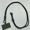 Nuevo cordón para teléfono móvil, cordón para el cuello, cuerda ajustable para colgar, anti-caída, anti-pérdida, llavero desmontable, cuerda de nylon de color