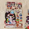 Doce de Melancia Moinho de Vento Verão Frio Irmã Zsiga Adesivos Desenho Animado Fofo Popular Alto Valor Menina DIY