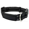 Coleira de Nylon Personalizada para Animais de Estimação com Placa de Identificação Transfronteiriça para Cães, Placa de Identificação com Nome do Animal e Número, Aço Inoxidável, Coleira para Cães Estampada