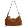 Bolso de Axila Retro Esmerilado para Mujer 2025 Otoño Nuevo Versátil Popular Textura de Alta Calidad Bolso de Hombro Único Cruzado