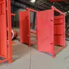 Porta de Grade de Proteção Contra Incêndio Porta de Incêndio Grade de Proteção Contra Incêndio Porta de Uso Duplo Tipo Mfhsl2.1 * 2.0 Porta de Incêndio
