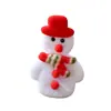 Nova Venda Quente Transfronteiriça Pelúcia de Natal Cabeça Velho Boneco de Neve Rena DIY Acessórios para Sapatos de Véspera de Natal
