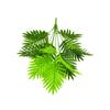 Plantas Verdes Artificiais Florais Transfronteiriças, Palmeiras Artificiais, Girassóis, Árvores Falsas, Folhas de Ferro, Plantas Falsas, Plantas Envasadas para Sala de Estar Interna