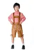 Nuevos Overoles Cuadros para Padres e Hijos de Amazon, Ropa de Oktoberfest de Múnich, Tirantes de Bar
