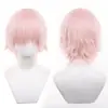 Peruca Versátil Anti-Frizz Man Tong 30cm para Cosplay 175g Cabelo Multicor com Couro Cabeludo Estilizado 149 Cores em Estoque
