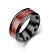 Moda europea y americana, nuevo acero de titanio japonés y coreano, elegante sombreado rojo, atmósfera negra, fabricantes de fuentes de dedo de El Señor de los Anillos