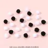 Fornecimento spot pompom colorido de alta elasticidade acessórios DIY feitos à mão bola de pelúcia brinquedos infantis sapatos chapéus acessórios de cabelo decorações