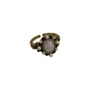 Anillo de Estilo Étnico Retro para Mujer 2025 Nuevo Diseño de Nicho Anillo Abierto para Dedo Índice Americano de Alta Gama Anillo Personalizado
