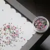 Decoraciones para Uñas Mini de Perlas Semircirculares Coloridas Mixtas Estilo Coreano Versátil Set Multicolor de Perlas y Pedrería para Arte de Uñas DIY