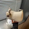 Bolso cruzado retro casual simple para debajo del brazo, nuevo bolso de mano para commuting otoño 2026, bolso versátil de hombro y cruzado
