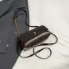 Bolso de Hombro de Moda 2025 Bolso Cruzado para Mujer Invierno Casual Nuevo Diseño Bolso Cuadrado Pequeño Texturizado Bolso de Hombro a la Moda