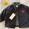 Chaqueta Infantil 26 Otoño Invierno Niños Con Felpa Casual Chaqueta Bebé Niño Pequeño Guapo Versátil Calidez Exterior Cortavientos