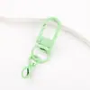 Llavero Popular Giratorio de Colores con Cierre de Resorte Hebilla para Puerta Hebilla Colgante Pintada Colgante para Bolso Accesorios de Joyería DIY