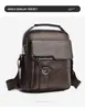 Bolso Cruzado para Hombro para Hombre, Gama Alta, Bolso para Hombre de Gran Capacidad, Maletín de Negocios, Bolso Cruzado Casual para Hombre