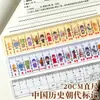 Secuencia temporal de dinastías históricas chinas gobernante, conocimiento práctico de línea de tiempo histórica para estudiantes, regla de historia de dinastías para el inicio de clases