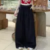 Calça Larga de Ballet com Barra Ajustada, Estilo Novo Primavera 2026 para Mulheres com Renda, Cintura Alta, Solta e Emagrecedora, Calça Casual Reta