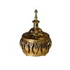 Atacado de fábrica estilo Oriente Médio incensário árabe incensário de metal ferro ornamentos para incenso queimador de incenso de fluxo reverso