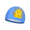 Gorro de Natación para Niños, No Aprieta, Diseño Ampliado de Dibujos Animados, Protección Profesional para los Oídos, Cómodo para Nadar Bebés, Nuevo Gorro de Tela de PU, Impermeable