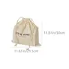 Bolsa de Viaje de Algodón Hecha a Medida de Algodón Puro con Cordón Bolsa para Equipaje Bolsa Antipolvo Bolsa Multifuncional para Empacar Bolsa de Almacenamiento para el Hogar
