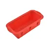 Molde de Silicona para Pastel Rectangular Grande Molde para Hielo Bandeja de Silicona para Hornear Moldes para Pastel Molde para Pan Tostado Suministros para Hornear