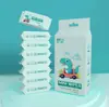 Mini Lenços Umedecidos Descartáveis para Mãos e Boca de Bebê Portátil Removível Lenços de Limpeza Pacote Pequeno Higiênico Lenços de Bebê