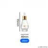 Botella de Vidrio Transparente Forma de Calabaza Única 100ml Loción de Esencia Botella Vacía Recargable 10ml Botella de Muestra para Aceite Medicinal Material de Empaque para Cuidado de la Piel