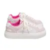 Zapatillas Blancas Huili WXY-R609Z para Mujer Modelo Nuevo 2026 Mariposa Dulce Versátiles Suela Suave Ligeras Zapatos Casuales (Magia
