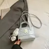 Bolso de Lunares para Mujer, Nuevo Modelo Primavera 2026, Estilo de Nicho de Moda, Bolso de Mano Pequeño para el Trabajo, Bolso de Hombro para Viajar, Bolso Cubo Cruzado