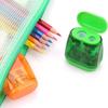 Sacapuntas de Doble Agujero Taihao Sacapuntas para Estudiante Plástico para Bolígrafo Planificador Manual Sacapuntas Ecológico de Barril Sacapuntas Rotatorio