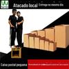 Em estoque 1-12 caixa postal pequena caixa de papelão para embalagem expressa fba caixa de papelão concha de papelão caixa retangular para logística
