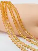 Miçangas de Cristal Pontiagudas de 4mm Acessórios para Roupas Miçangas Soltas com Ponta Dupla Miçangas de Vidro Romboide DIY Miçangas em Forma de Diamante