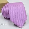 Corbata de Hombre Negocios Corbata Formal Poliéster Novio Boda Festiva Rayasd Corbata de 8cm Punto Venta al por Mayor