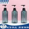 En Stock Botella Vacía de Plástico Transparente para Gel de Ducha para Mascotas 300ml Botella de Recarga de Champú 500ml Botella con Bomba para Gel Antibacterial