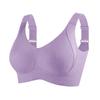 Sutiã Feminino Fino Ajustável para Seios Grandes, Respirável, Sem Costura, Suporte Lateral, Anti-Queda, Tamanho Grande, Comércio Exterior Transfronteiriço