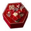 Kit de costura de enxoval de casamento de alta qualidade, conjunto completo de itens para a família da noiva usar no casamento