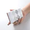 Carteira de Xadrez Azul com Sal Marinho do Mercado Noturno Estilo Fresco Simples Estilo Ins Coreana Multifuncional Carteira de Estudante Porta Moedas Cartões