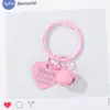 Processamento Tinta de Cozimento Personalizada Chaveiro Sino Coração Liga Pingente de Miçangas Perler Fecho de Mola Aberto Barraca de Rua do Mercado Noturno Atacado