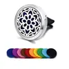 Clip de aromaterapia para coche de acero inoxidable 316L, clip para la boca de aire del coche, clip para perfume de coche, imán para perfume.