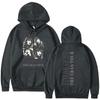 Sudadera Holgada Casual de Manga Larga Gris del Tour Time de Taylor Swift Transfronterizo