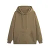 Logo personalizado, exportación transfronteriza europea y americana, sudadera con capucha de estilo japonés minimalista para otoño/invierno de corte holgado, sudadera retro americana con forro polar para hombre