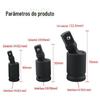 Junta universal Dafei 90 graus móvel junta universal auto reparo ferramenta de manutenção junta rotativa acessórios chave de soquete