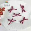 Pinza para el pelo de lana con lazo colorido tejido a mano, pinza para flequillo, pinza lateral para niña, accesorios, accesorios dulces para la cabeza