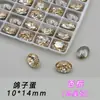 Lote Mixto de Cristales de Imitación Brillantes Grandes de Alta Calidad K9 Forma de Huevo de Paloma Corte Nido de Pájaro Base Puntiaguda Multifactetada para Uñas Artísticas DIY