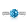 Anillo Cortado Reina de las Estrellas para Mujer, Venta Caliente en Tiktok y Xiaohongshu, Incrustado con Brillante Diamante de Alto Carbono, Dropshipping para Transmisiones en Vivo